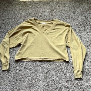 Cute cropped sweatshirt , Molly green